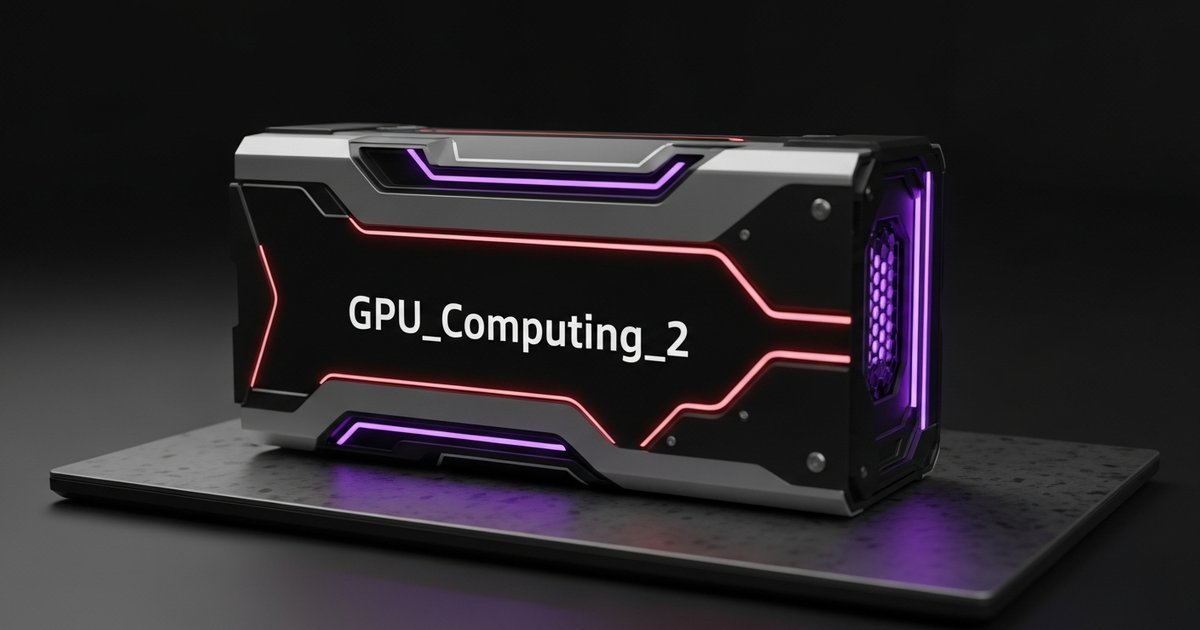 GPU parallel processors with glowing silicon architecture showing computational power and parallel processing in cyan